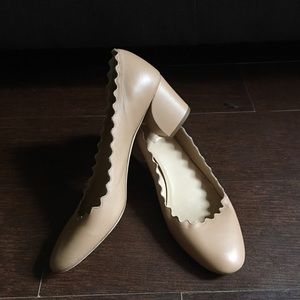 Chloe Scalloped Pumps